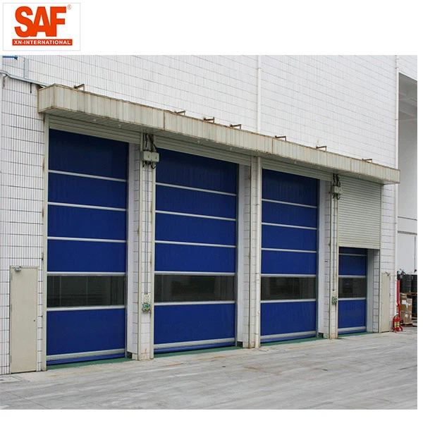 fast shutter door with PVC roll up door